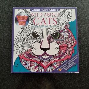 Wild About Cats: Color Your Way to Calm.